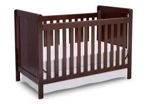 Delta Children Chocolate (204) Cypress 4-in-1 Crib, Crib Conversion b4b 1