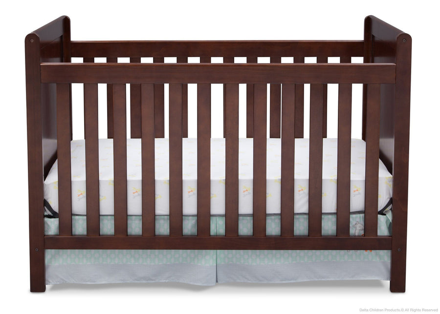 Delta Children Chocolate (204) Cypress 4-in-1 Crib, Crib Conversion b3b 3-Cypress 4-in-1 Crib