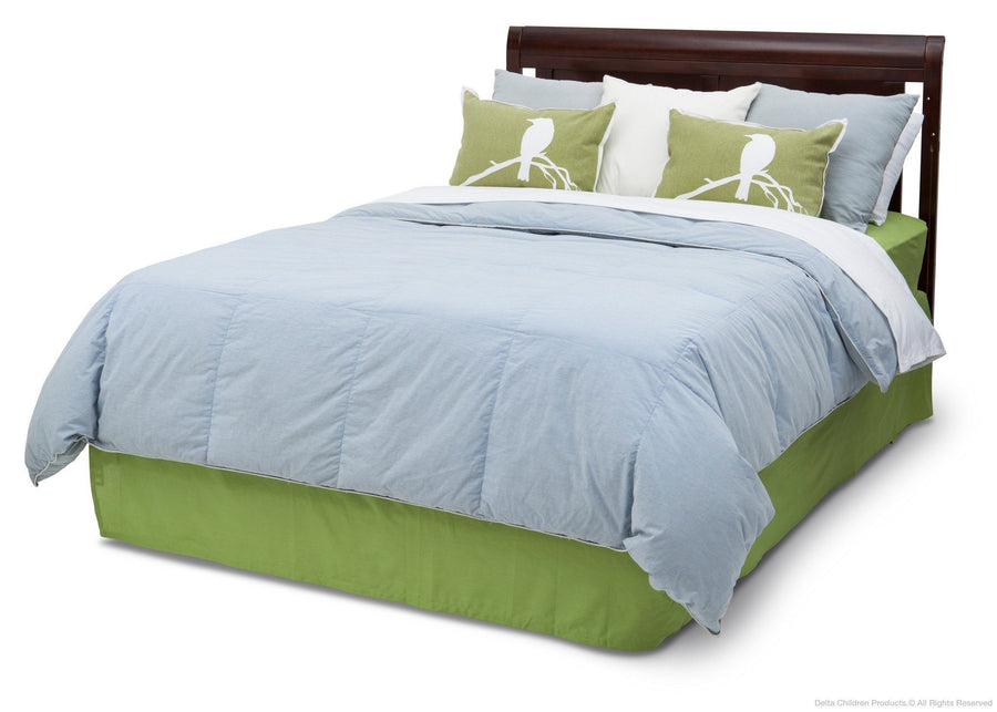 Delta Children Vintage Espresso (616) Chatham Crib 'N' Changer, Full-Size Bed Conversion a5a 5-Chatham Crib N Changer