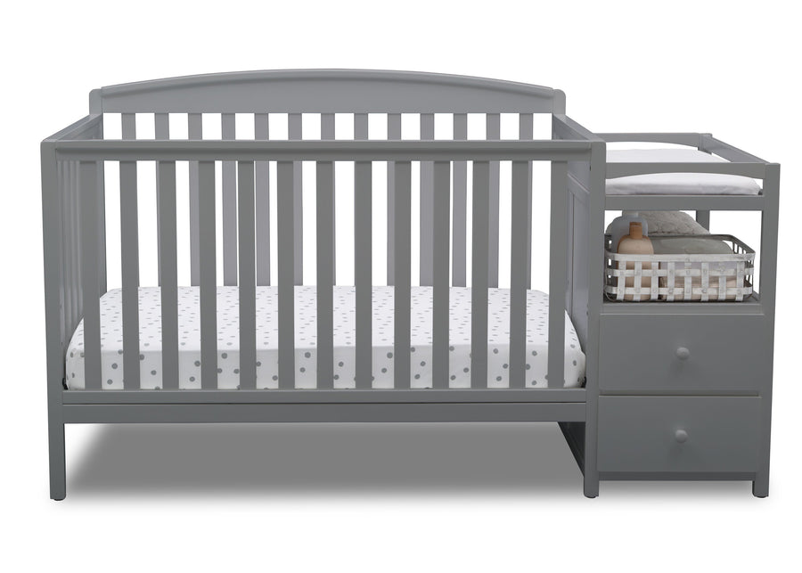 Grey (026) 6-Royal Convertible Crib and Changer