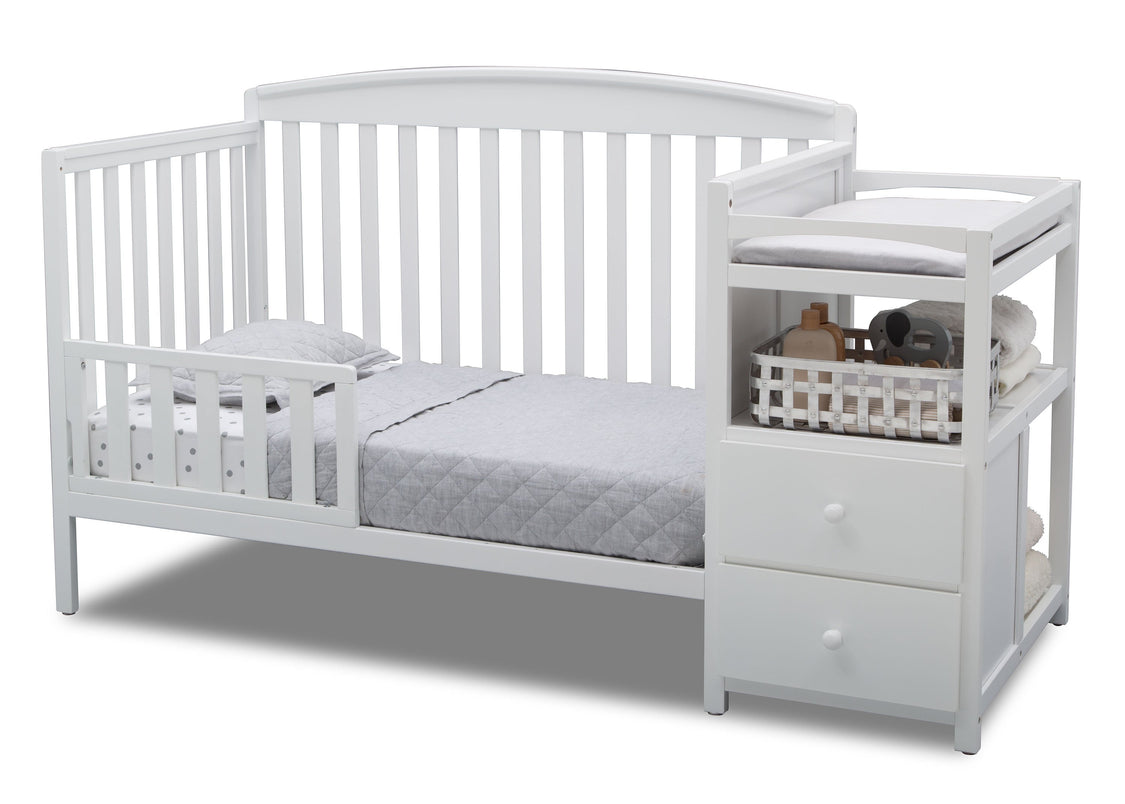 White (100) 74804-100 Toddler Bed