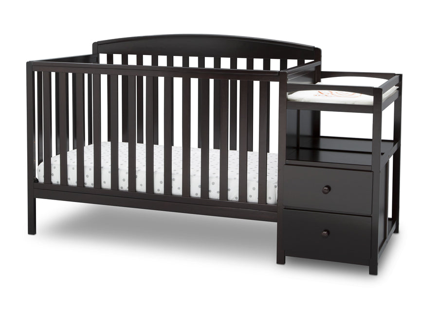 Dark Chocolate (207) 14-Royal Convertible Crib and Changer