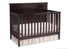 Delta Children Dark Chocolate (207) Epic 4-in-1 Crib, Crib Conversion c1c 13-Epic 4-in-1 Convertible Crib
