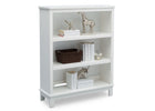Bianca White (130) 10-Classic Bookcase/Hutch
