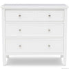 DCB: Bianca White (130) 1-Classic 3 Drawer Dresser