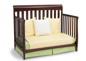 Delta Children Black Cherry Espresso (607) Marquis 4-in-1 Crib, Day Bed Conversion b4b 9