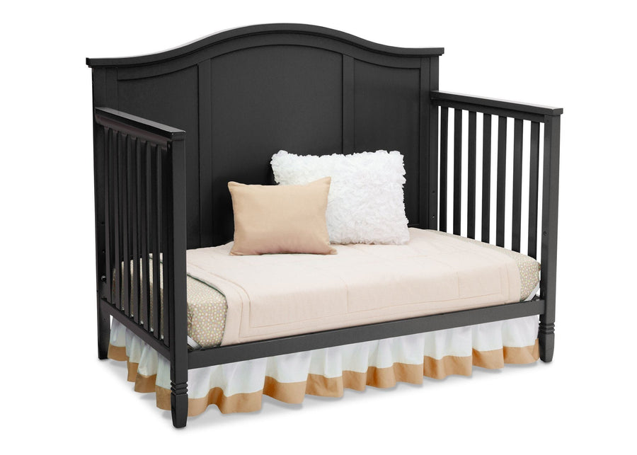 Black (001) 34-Madrid 5-in-1 Convertible Crib