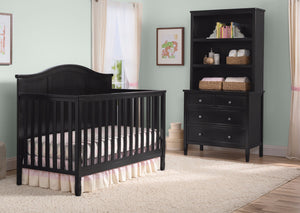 Madrid 4 in 1 Crib Black (001) 2