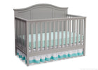 Grey (026) 14-Madrid 5-in-1 Convertible Crib