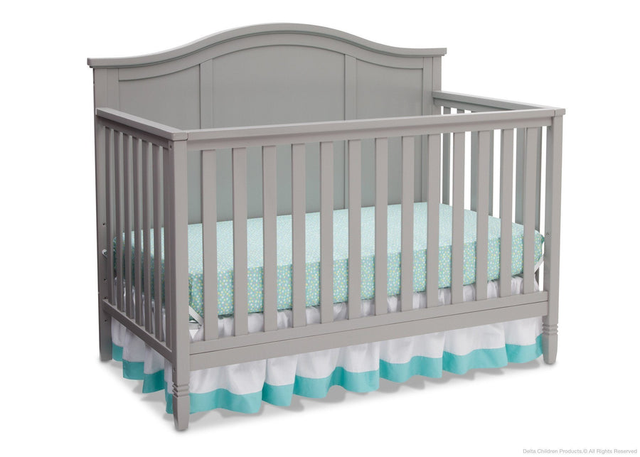 Grey (026) 14-Madrid 5-in-1 Convertible Crib