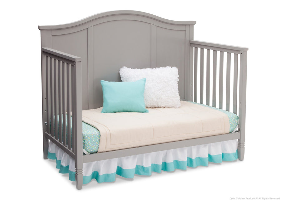 Grey (026) 15-Madrid 5-in-1 Convertible Crib