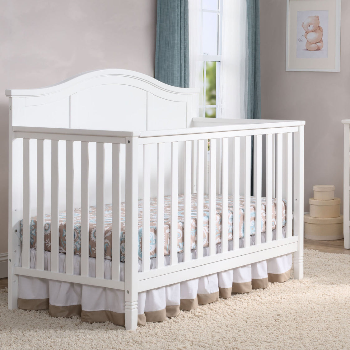 Madrid 5-in-1 Convertible Crib