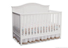 White (100) 23-Madrid 5-in-1 Convertible Crib