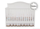 White (100) 22-Madrid 5-in-1 Convertible Crib