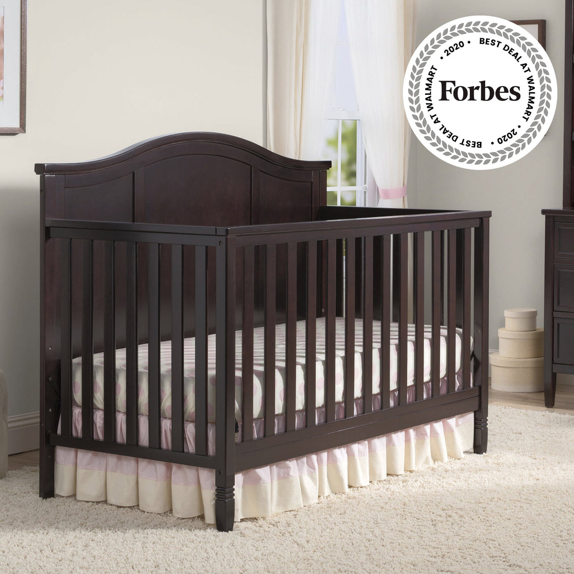 Madrid 4 in 1 Crib Dark Chocolate 207
