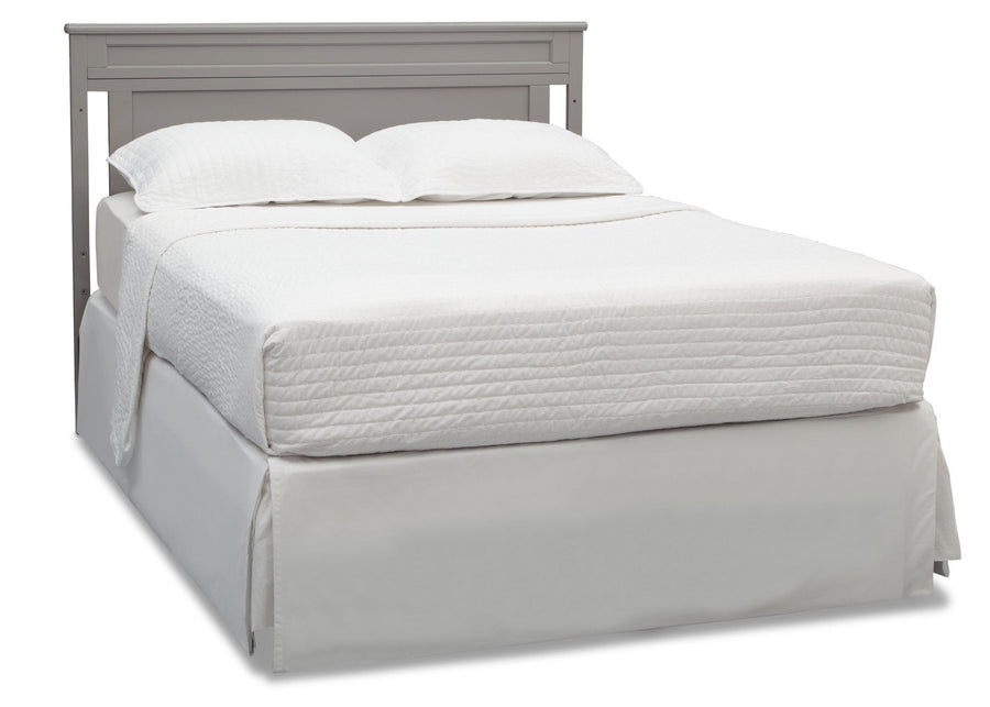 Delta Children Grey (026) Prescott 4-in-1 Crib, Full-Size Bed Conversion a6a 6-Princeton / Prescott 4-in-1 Crib