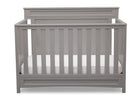 Delta Children Grey (026) Prescott 4-in-1 Crib, Crib Conversion Front View a2a 3-Princeton / Prescott 4-in-1 Crib