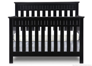 Delta Children Black (001) Chalet 4-in-1, Crib Conversion a1a 0