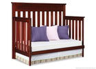 Delta Children Betony Cherry (627) Chalet 4-in-1, Day Bed Conversion d4d 7-Chalet 4-in-1 Crib
