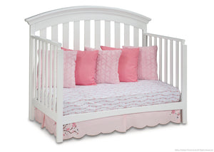 Delta Children White (100) Bentley 4-in-1 Crib, Day Bed Conversion a4a 6