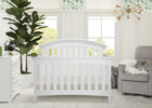 White (100) 1-Bentley 4-in-1 Crib