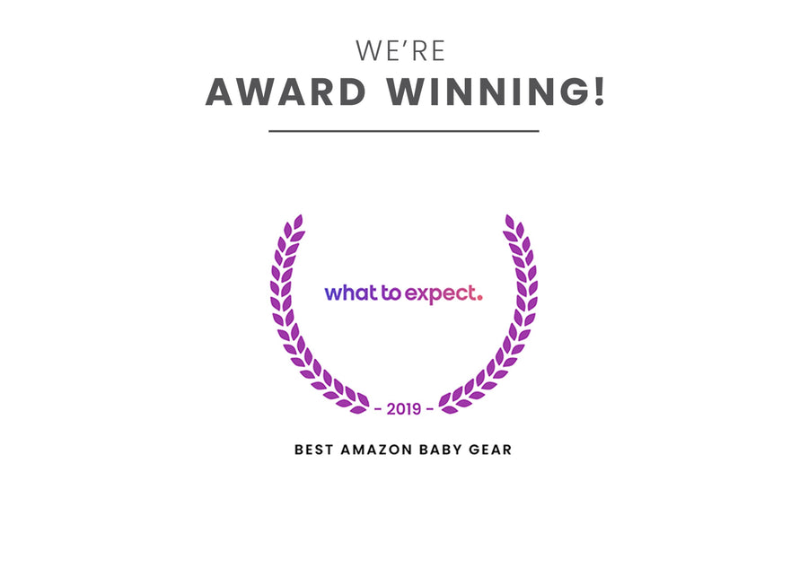 Award badge for Best Amazon Baby Gear White 100 9-Bentley 4-in-1 Crib