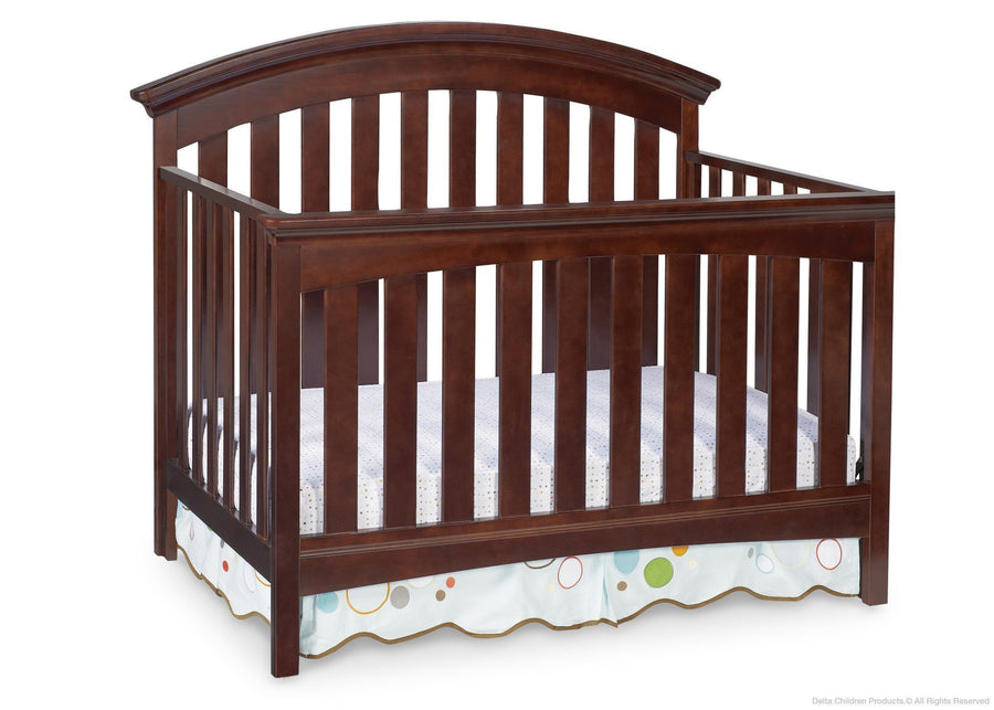 Delta Children Chocolate (204) Bentley 4-in-1 Crib, Crib Conversion b1b 11-Bentley 4-in-1 Crib