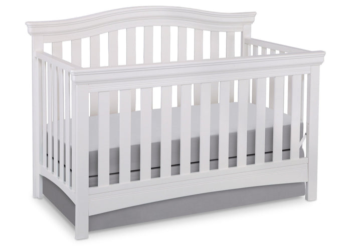 Delta Children White Ambiance (108) Bennington Curved 4-in-1 Crib a2a 1-Bennington Curved 4-in-1 Crib