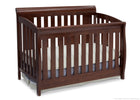 Delta Children Chocolate (204) Clermont 4-in-1 Crib, Crib Conversion b2b 8-Clermont 4-in-1 Crib