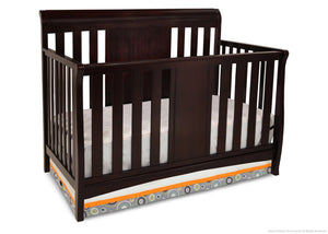 Delta Children Dark Chocolate (207) Bennington Sleigh 4-in-1 Crib, Crib Conversion b2b 17