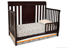 Delta Children Dark Chocolate (207) Bennington Sleigh 4-in-1 Crib, Toddler Bed Conversion b3b 7-Bennington Sleigh 4-in-1 Crib