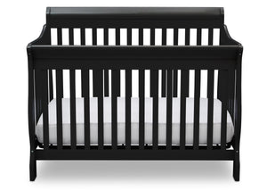 DCB: Delta Children Black (001)  Canton 4-in-1 Crib, Crib Conversion a3a 48