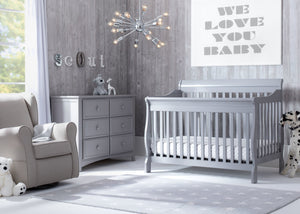 Delta Children Grey (026) Canton 4-in-1 Crib 6