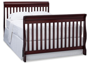 Delta Children Espresso Cherry (205) Canton 4-in-1 Crib, Full-Size Bed Conversion b5b 29