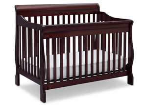 Delta Children Espresso Cherry (205) Canton 4-in-1 Crib, Crib Conversion 45