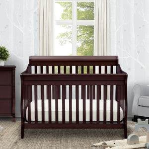 Delta Children Espresso Cherry (205) Canton 4-in-1 Crib, Crib Conversion 39