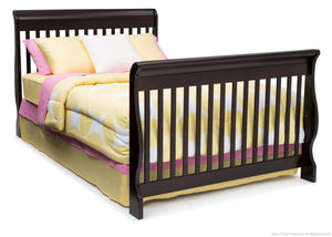 Delta Children Dark Chocolate (207) Canton 4-in-1 Crib, Full Bed Conversion c6c 67