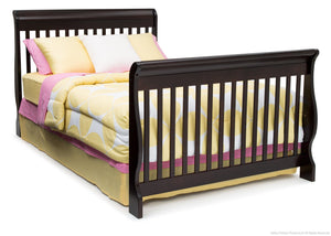Delta Children Dark Chocolate (207) Canton 4-in-1 Crib, Full Bed Conversion c6c 59