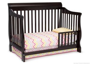 Delta Children Dark Chocolate (207) Canton 4-in-1 Crib, Toddler Bed Conversion c4c 64