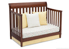 Delta Children Espresso Truffle (208) Haven 4-in-1 Crib, Day Bed Conversion b4b 13-Haven 4-in-1 Crib