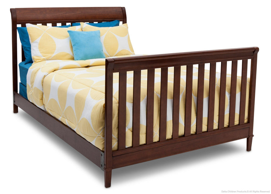 Delta Children Espresso Truffle (208) Haven 4-in-1 Crib, Full-Size Bed Conversion b5b 14-Haven 4-in-1 Crib