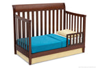 Delta Children Espresso Truffle (208) Haven 4-in-1 Crib, Toddler Bed Conversion b3b 12-Haven 4-in-1 Crib