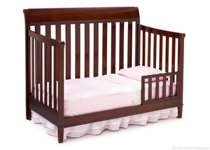 Delta Children Black Cherry Espresso (607) Haven 4-in-1 Crib, Toddler Bed Conversion c4c 15