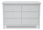 White (100) 8-Haven 6 Drawer Dresser