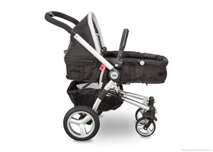 Simmons Kids Black with Silver Trim (014) Comfort Tech Tour Buggy Stroller, Baby Carriage Option b3b 13