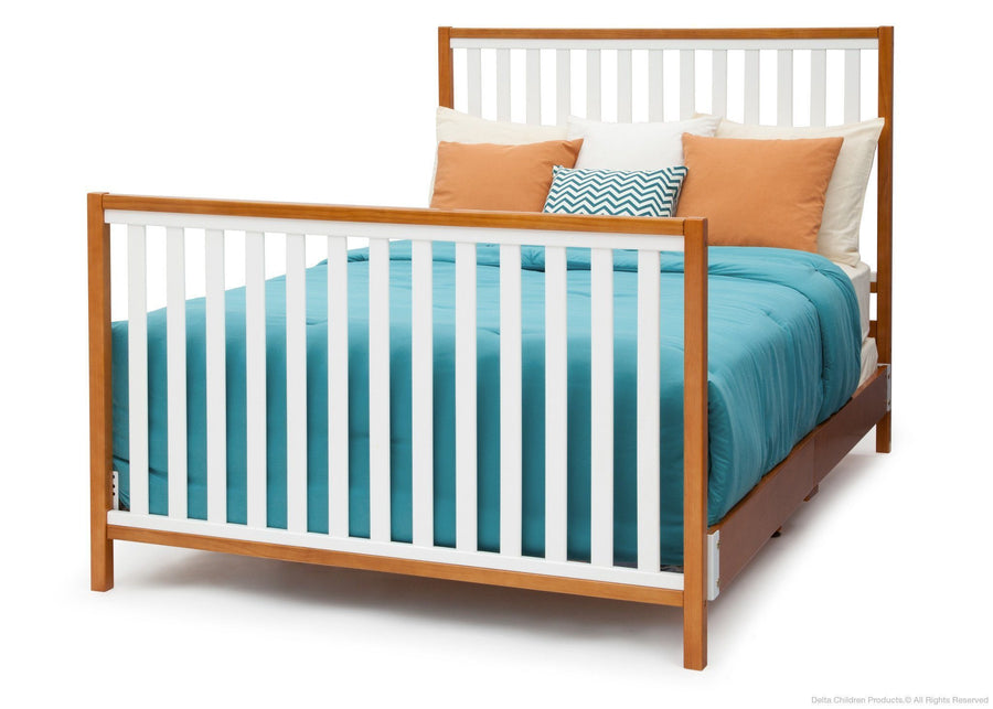 Delta Children Gramercy Crib 'N' Changer, Full-Size Bed Conversion a7a 6-Gramercy Crib N Changer