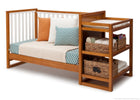 Delta Children Warm Honey / White (2053) Gramercy Crib 'N' Changer, Day Bed Conversion a7a 5-Gramercy Crib N Changer