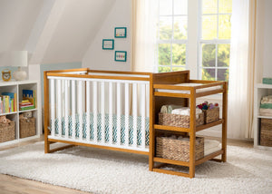 Delta children 2024 crib n changer