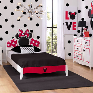 Minnie Mouse Wooden Twin Bedroom Collection (99447MN), Hangtag, a1a 0-Minnie Mouse Wooden Twin Bedroom Collection