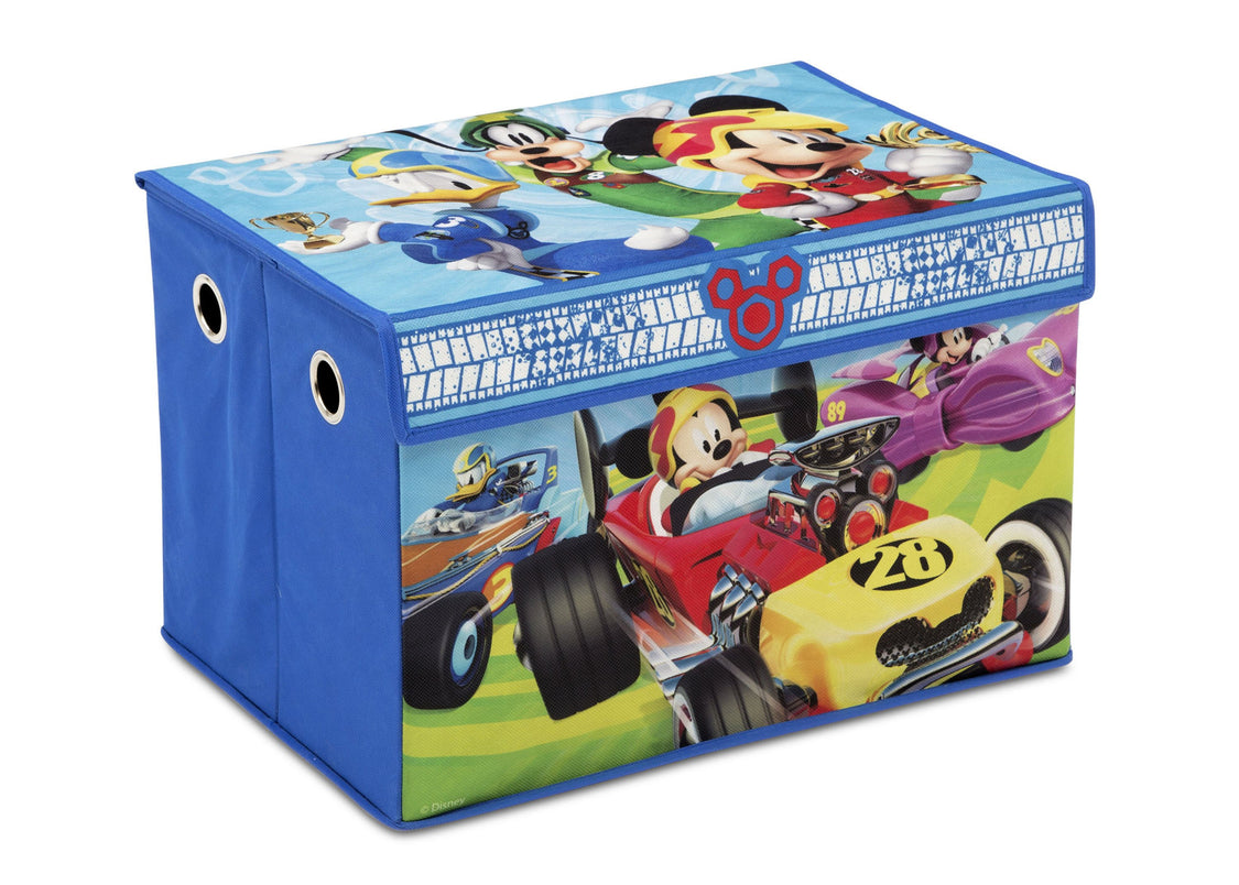 Disney Mickey Mouse (1053) 4-Piece Kids Furniture Set (99528MM), Toy Box Silo, a4a